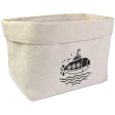 Große Canvas-Organizer/Aufbewahrungstasche ''Tiefsee-U-Boot'' (OR00041187)