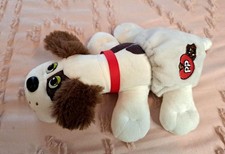 White/Brown Pound Puppy Newborn Plush 2022 Hasbro Fun