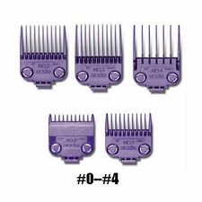 For Andis Master Dual Magnet 01410 Barber Clipper 5-Comb Guides Guards
