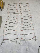 King Cobra Tire Cable Chains For Super Single Tires. 4 Cable Chains Total.