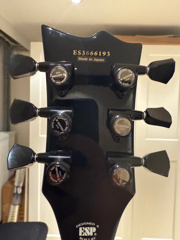 ESP E-II Eclipse Gitarre - QM/FL/STBCSB - black cherry sunburst - mit Koffer - Bild 4 von 4