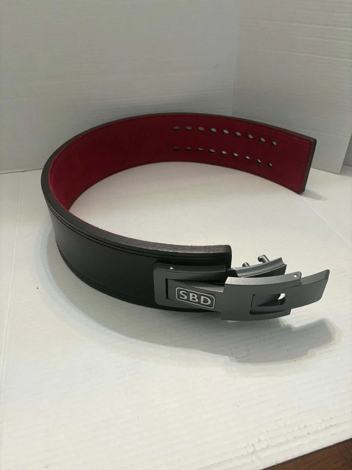 Cinturón de levantamiento de pesas con palanca SBD Foto 4 de 4