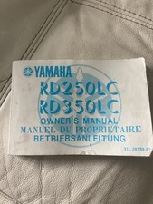 Yamaha Rd350 LC YPVS 31K Manuale del proprietario 31L-28199-81