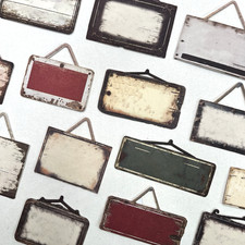 Hanging Sign Cardstock Stickers Junk Journaling Scrapbooking