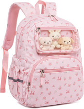 Kids Backpack for Girls Boys Toddler, Cute Corduroy Preschool Daycare School Boo