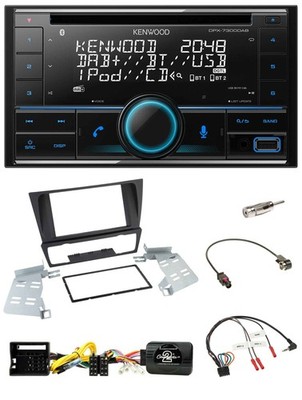 Kenwood CD 2DIN DAB USB Steering Wheel Bluetooth Car Stereo for BMW 3 Series E92 E93 E90 E91