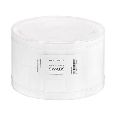 OCHO NAILS Staubfreie Wattepads, 500 Stück in einer Box