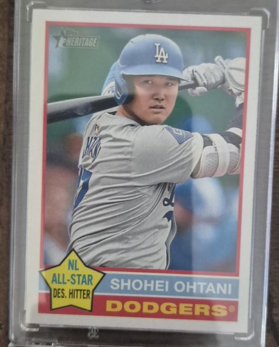 2025 Topps Heritage - Flipped Bat Variation Shohei Ohtani #148