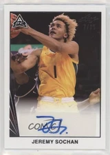2021-22 Leaf Memories 1990 Base Auto Black /15 Jeremy Sochan #BA-JS3 Auto