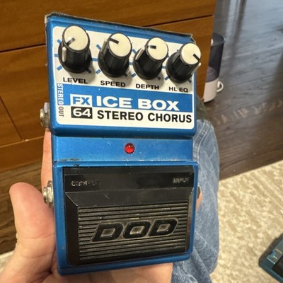 DOD FX64 Ice Box Stereo Chorus Analog Effects Pedal for Electric Guitar