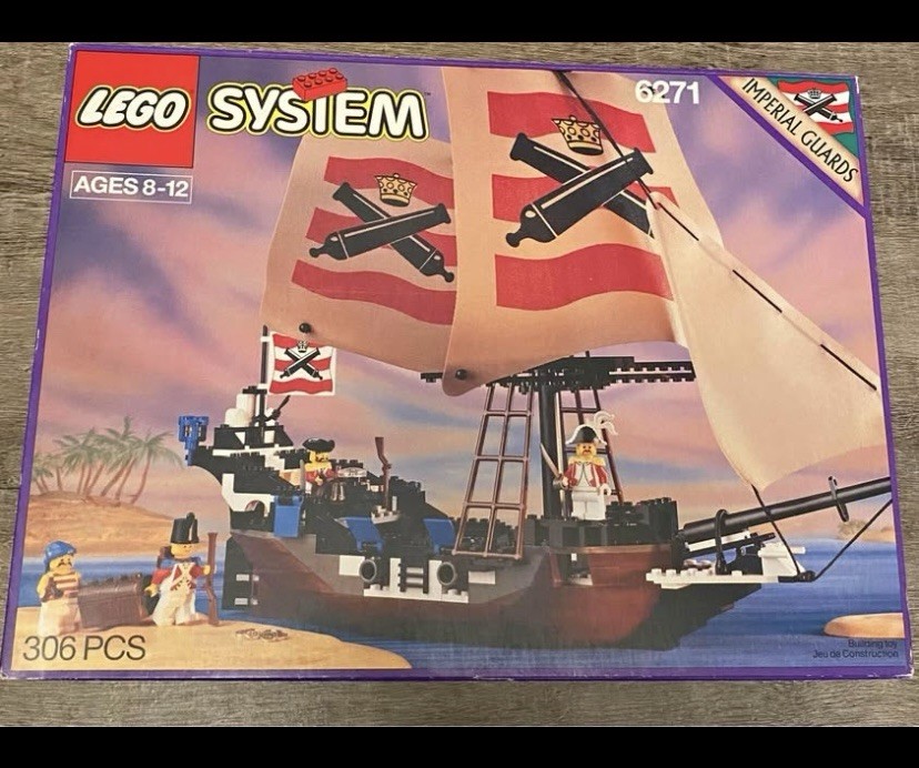 Lego Pirates Imperial Flagship 6271 100% COMPLETE WITH INSTRUCTIONS AND BOX