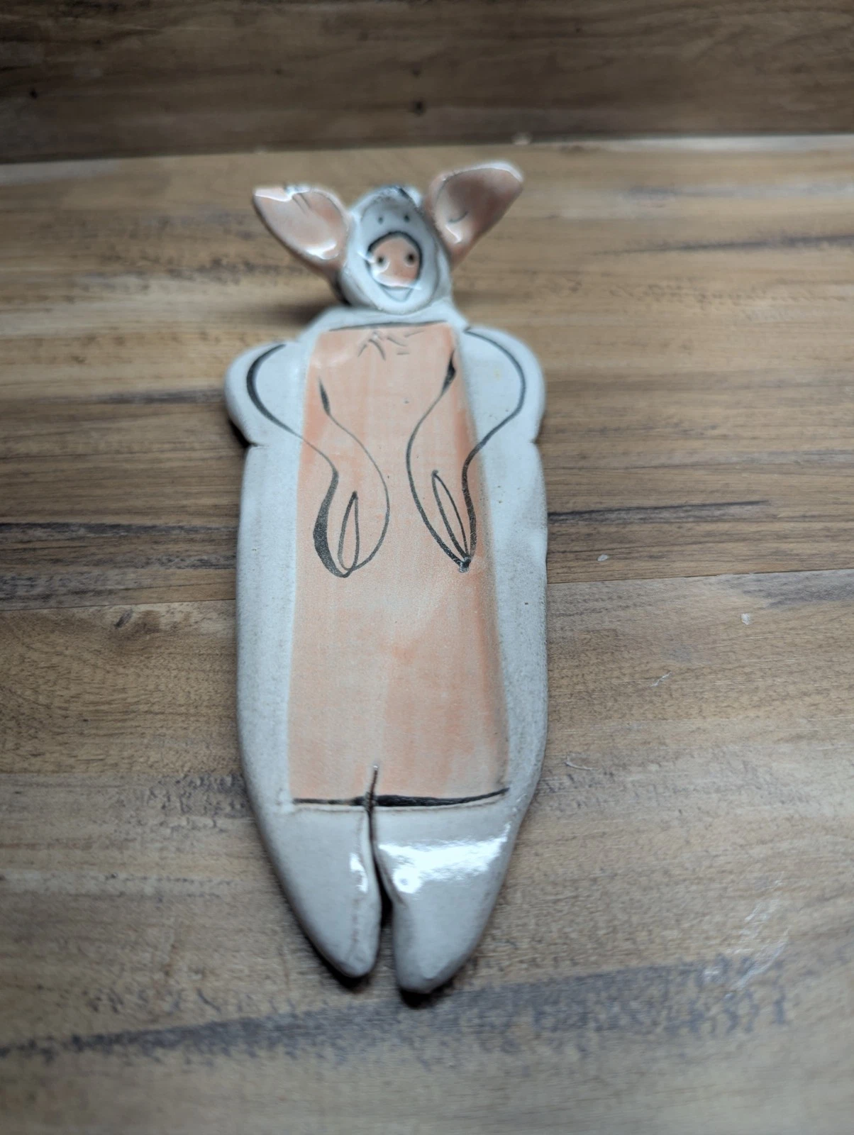 Unique Fun Pig Butter Dish/Spoon Rest - Great Addition For The Farm Kitchen