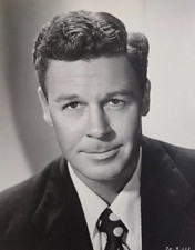 Vintage 8x10 Photo John Archer Stage Film Radio  & TV Actor