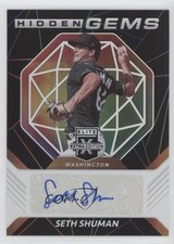 2021 Panini Elite Extra Edition Hidden Gems Black Seth Shuman #HG-SH Auto pz0