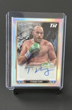 Topps 2024 Chrome Boxing Tyson Fury Autograph  