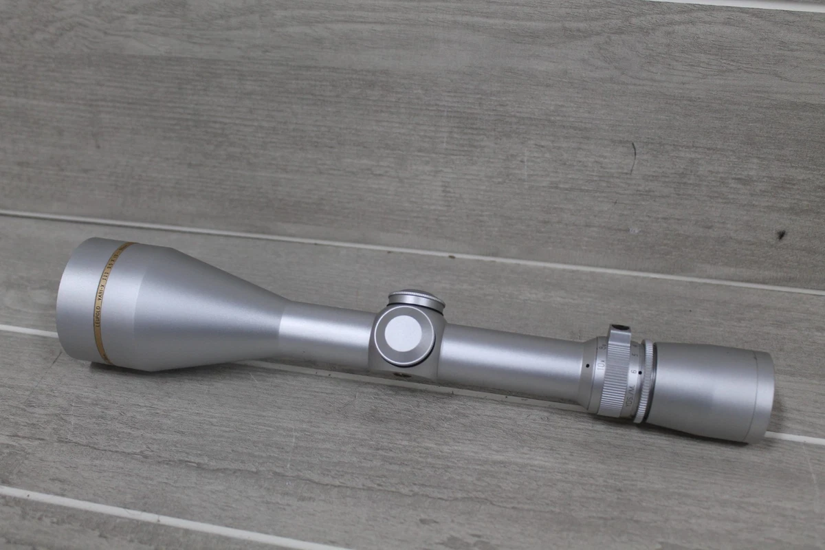 Leupold Vari-X III 3.5-10x50mm Rifle Scope Silver Stainless 3.5-10
