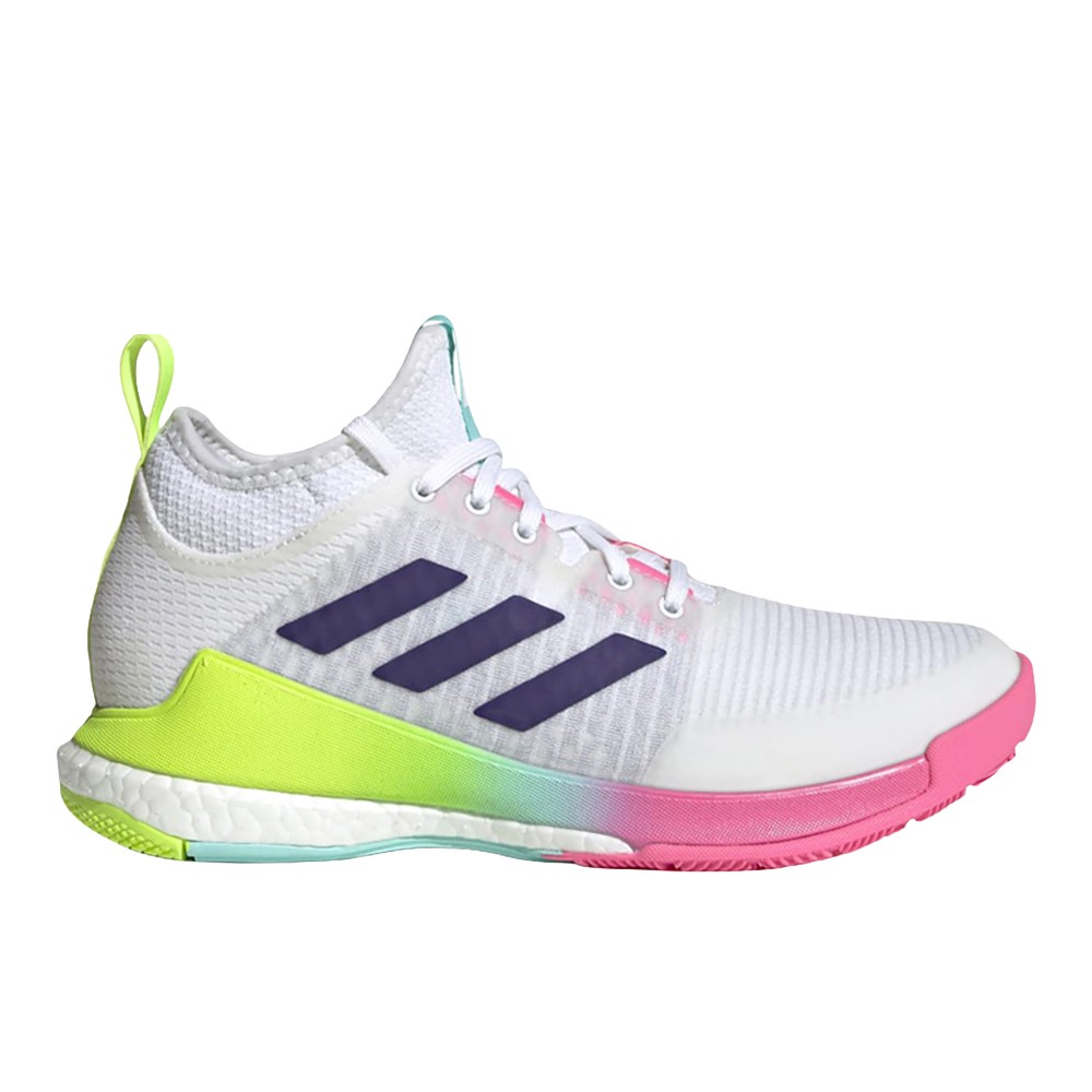 adidas Crazyflight Volleyball  Womens White Sneakers Athletic Shoes HP3337