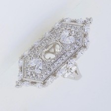 Sterling Silver Semi Mount Ring Setting Oval 9x7mm Cocktail Ring
