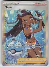 Pokemon TCG Nessa Ultra Rare SWSH11: Lost Origin Trainer Gallery TG27/TG30