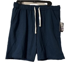 NWT Men s Surf Swim XXL Solid Green French Terry Shorts b6