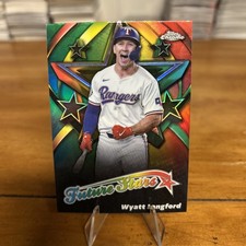 2025 Topps Chrome Logofractor Edition - Future Stars Wyatt Langford #FS-13