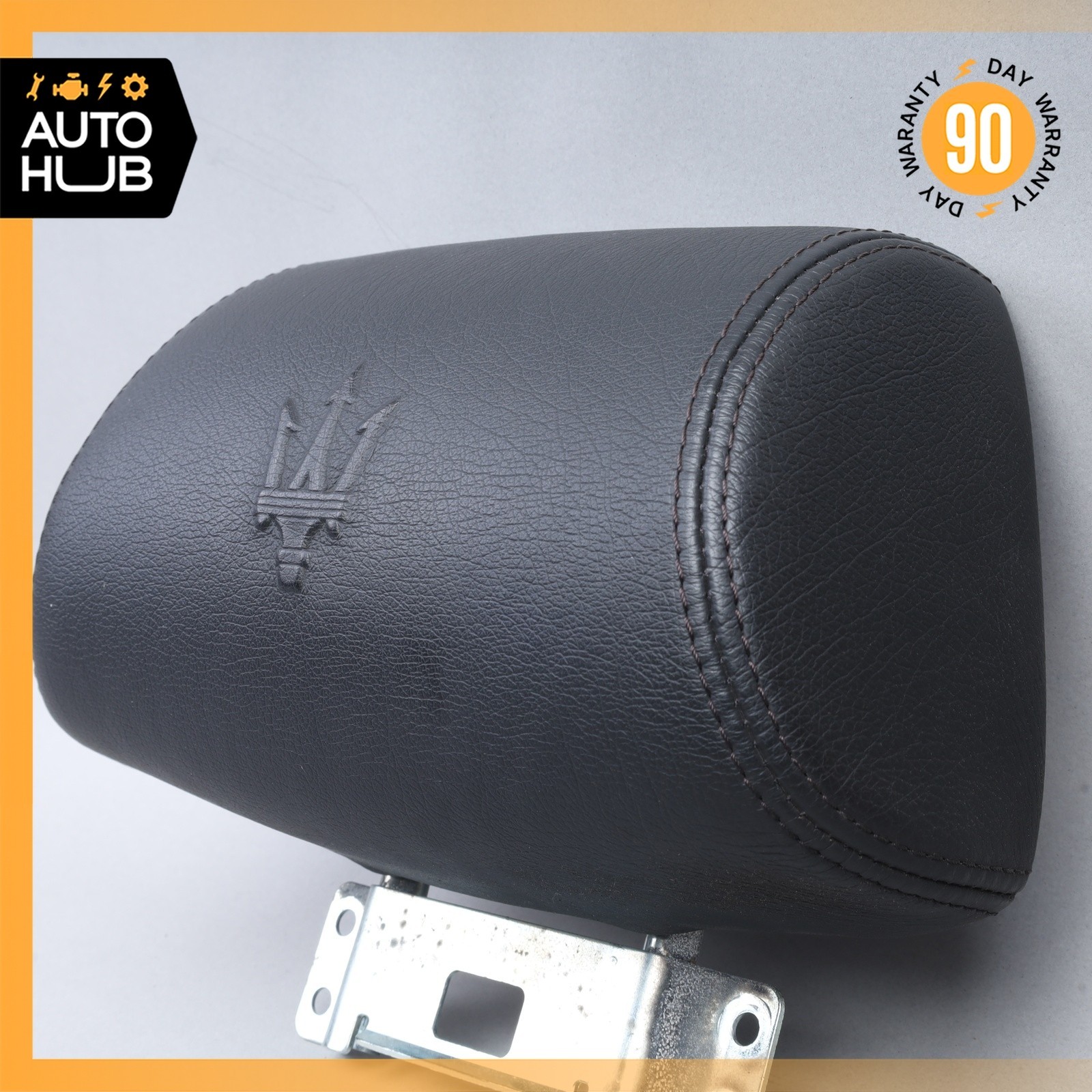 10-19 Maserati GranTurismo M145 Rear Right or Left Seat Headrest Black OEM 23k