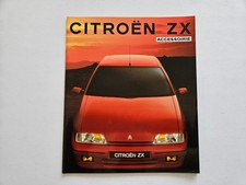 CITROEN ZX ACCESSORIES SALES BROCHURE 1991 1992