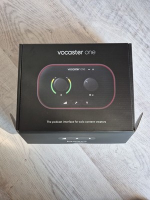 Focusrite Vocaster One Podcast Audio Interface OVP
