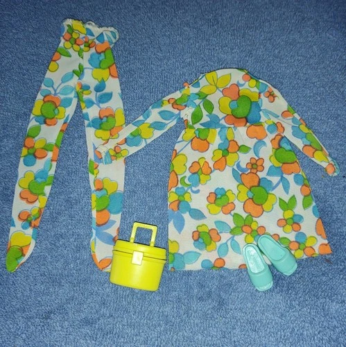 Vintage Mattel Francie Doll Bloom Zoom Outfit #1239 TLC Condition Circa 1970