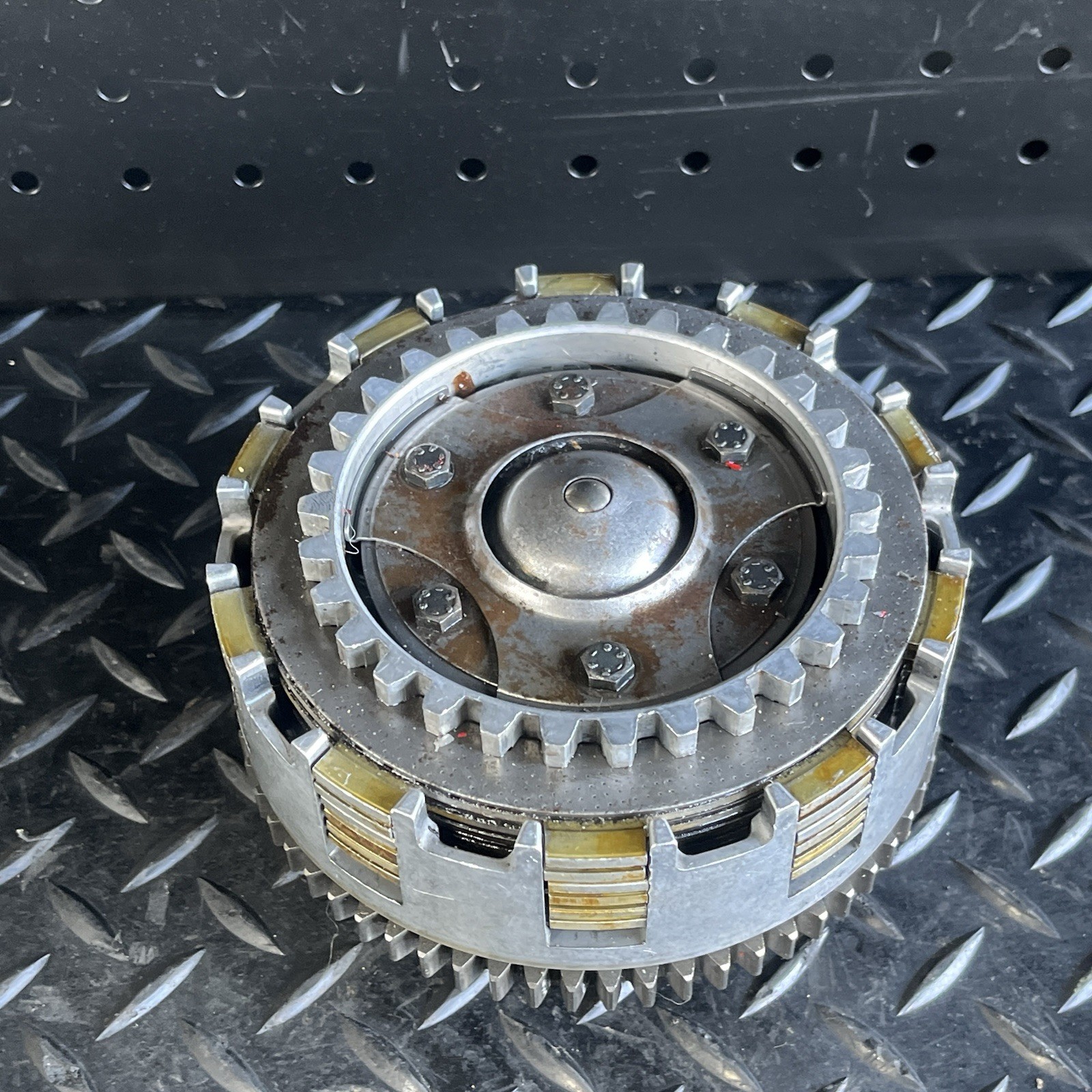 ♻️ APRILIA RS 125 - ROTAX 122 - COMPLETE CLUTCH BASKET