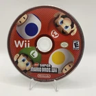 New Super Mario Bros Nintendo Wii Loose Disc Only Tested Works