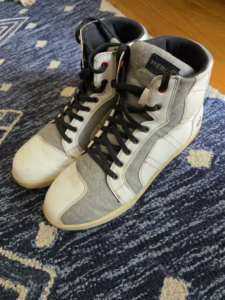 Merlin Armored Motorcycle Boots, Size 12 - Image 3 of 4