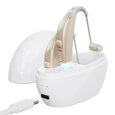Hearing Aids Hearing Amplifiers for Seniors Rechargeable with Noise Cancelling.