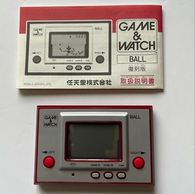 Club Nintendo Limited Game & Watch BALL and Bonus Playing Card Mario Party Set