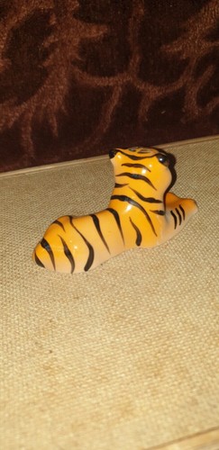 Vintage LFZ Lomonosov USSR Porcelain figurine tiger - Picture 4 of 11