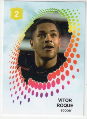 2022/23 VITOR ROQUE DECK OF CARDS DOC 2 YELLOW ROOKIE RC SOCCER!              nc