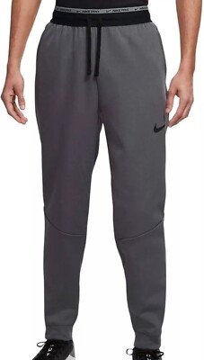 Nike Pro Therma-Fit Training Jogger Pants Men s Size Medium Gray DD2122-068 NWT