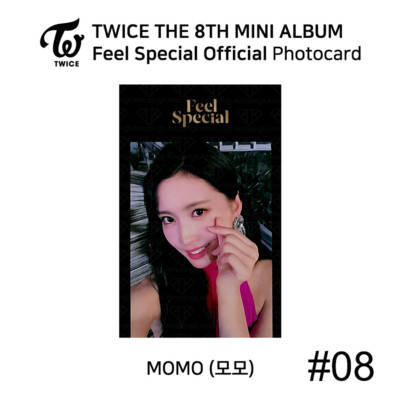 TWICE 8th Mini Album Feel Special Official Photocard MOMO KPOP K