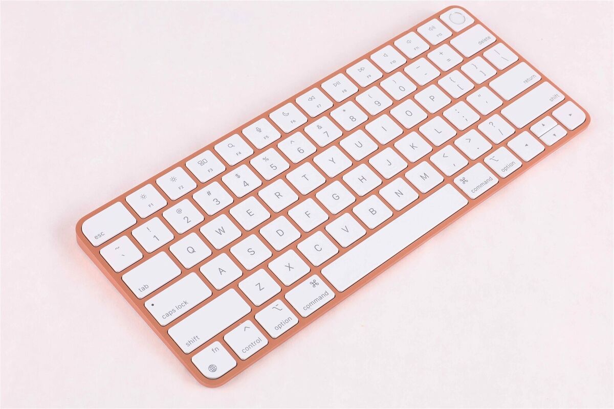 Orange Apple Magic Keyboard W/Touch ID || Compact Layout No Orange Apple Magic Keyboard W/Touch ID || Compact Layout No