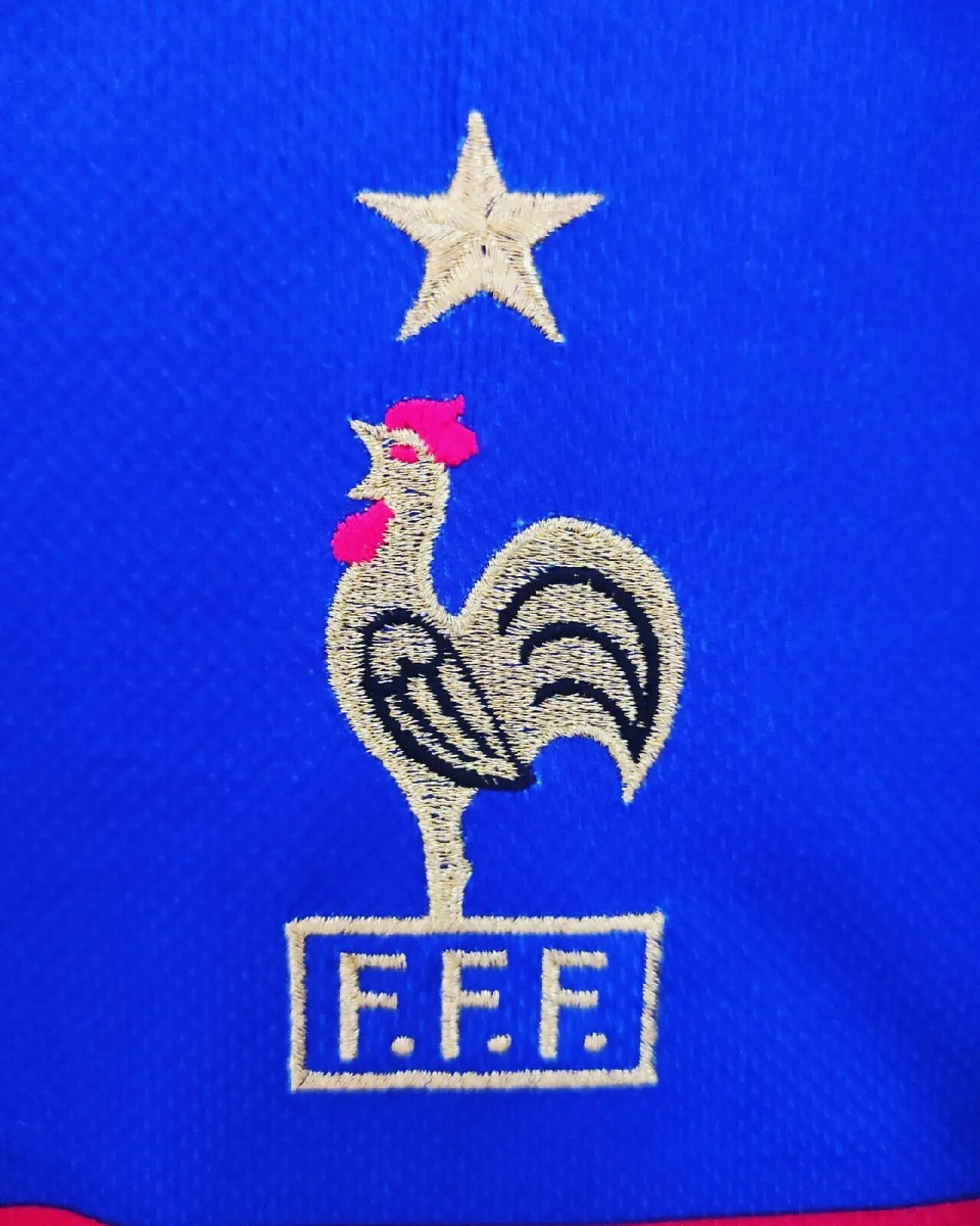 FRANCE 1998 WC Zidane 10 camiseta shirt trikot maillot maglia XL