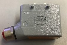 Harting Female 10 Pin Heavy Duty Power Connector 09330102701 in metal body b477 