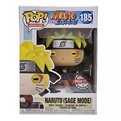 Funko Pop! Naruto (Sage Mode) #185 Special Edition Sticker With Protector