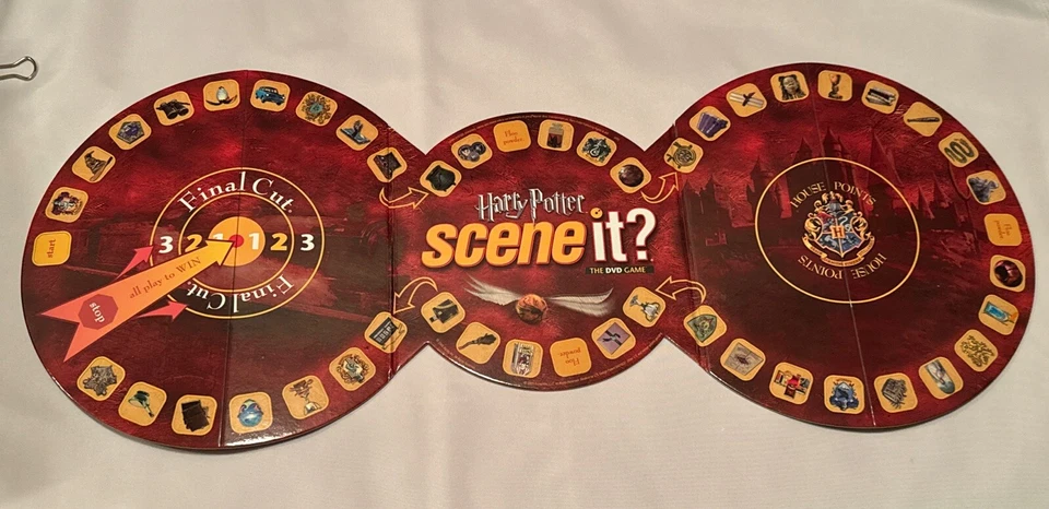 HARRY POTTER Scene It DVD Replacement Game Board Goblet of Fire - Image 2 of 4