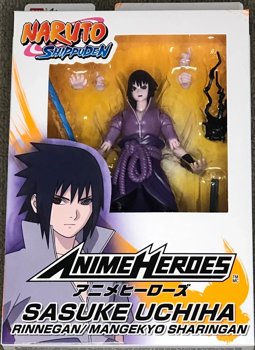 Bandai Anime Heroes Naruto Shippuden Uchiha Sasuke Rinnegan Action