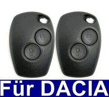 2x 2T Schlüssel Gehäuse Abdeckung für Dacia Dokker Sandero Logan Lodgy Duster