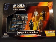 Star Wars  Power of the Force Classic Edition 4 Pack Toys R Us Exclusive