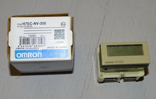 New OMRON Industrial "Total Counter" module - H7EC-NV-300 - digital