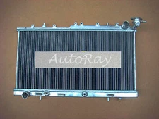 Full Aluminum Radiator for Nissan N14 GTIR SR20DET Pulsar N15 Auto / Manual 2Row