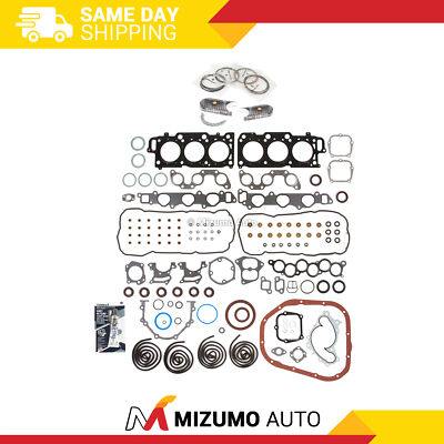 Full Gasket Set Bearings Rings Fit 99-03 Lexus Toyota 3.0 DOHC 1MZFE