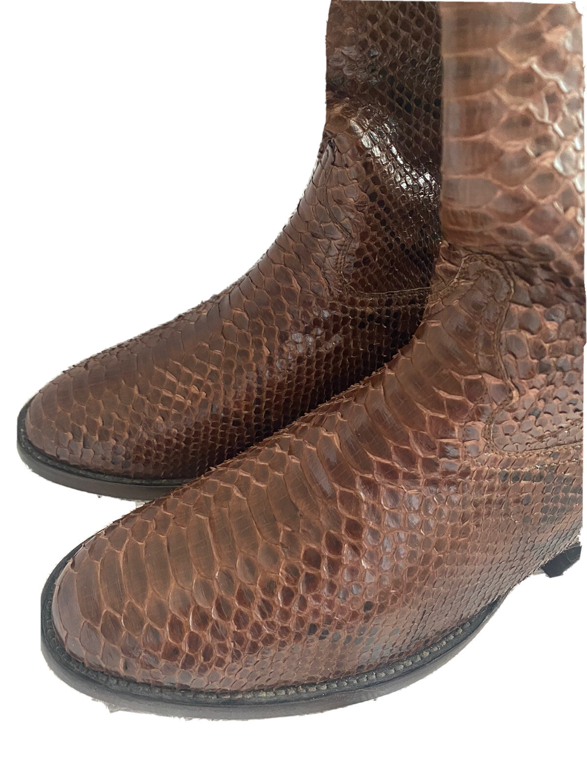 CABOOTS🔥 Handmade Genuine Python Snake Cowboy Bo… - image 4